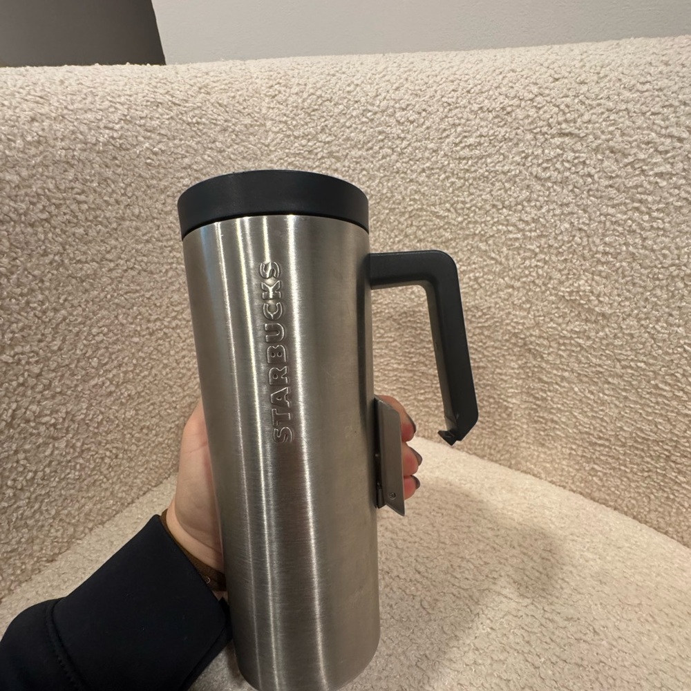 Starbucks Stainless Steel Travel Mug with Black Lid 16oz - Picture 3 of 7